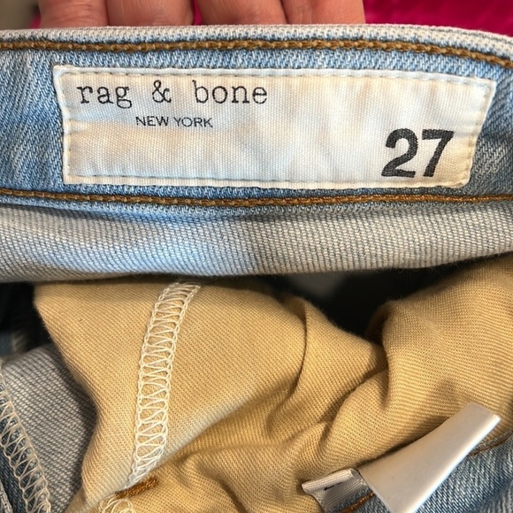 Rag & Bone Nina High Rise Ankle Flare Jeans in Sunset Size 27 - Picture 9 of 10